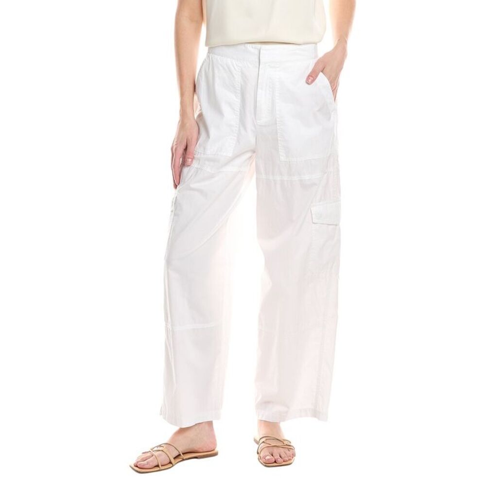 Atm Anthony Thomas Melillo Womens Poplin Cargo Pant, White